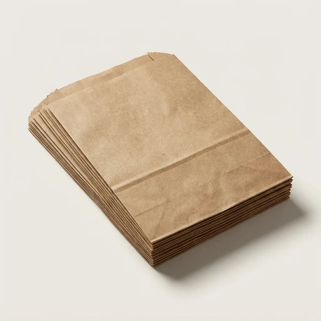 Flat Bottom Shopping Bags